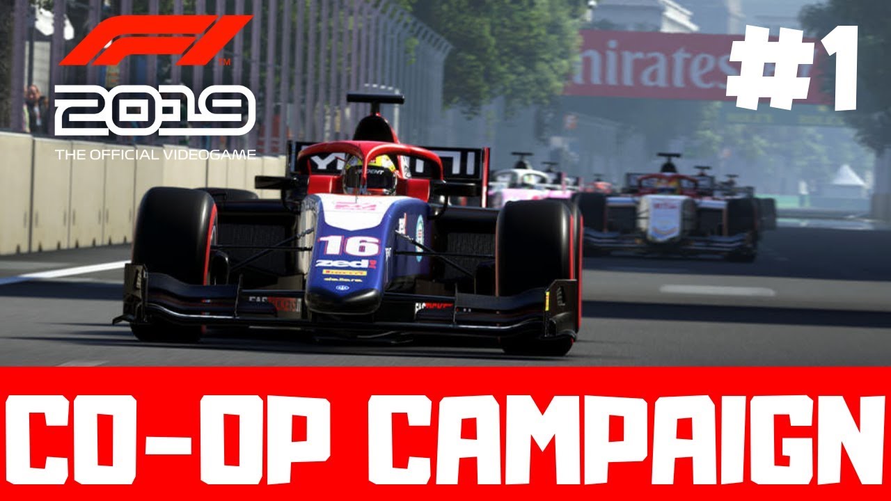 F1 2019 Co-op Campaign Gameplay Part 1 | VERY INTERESTING START! | PS4 PRO