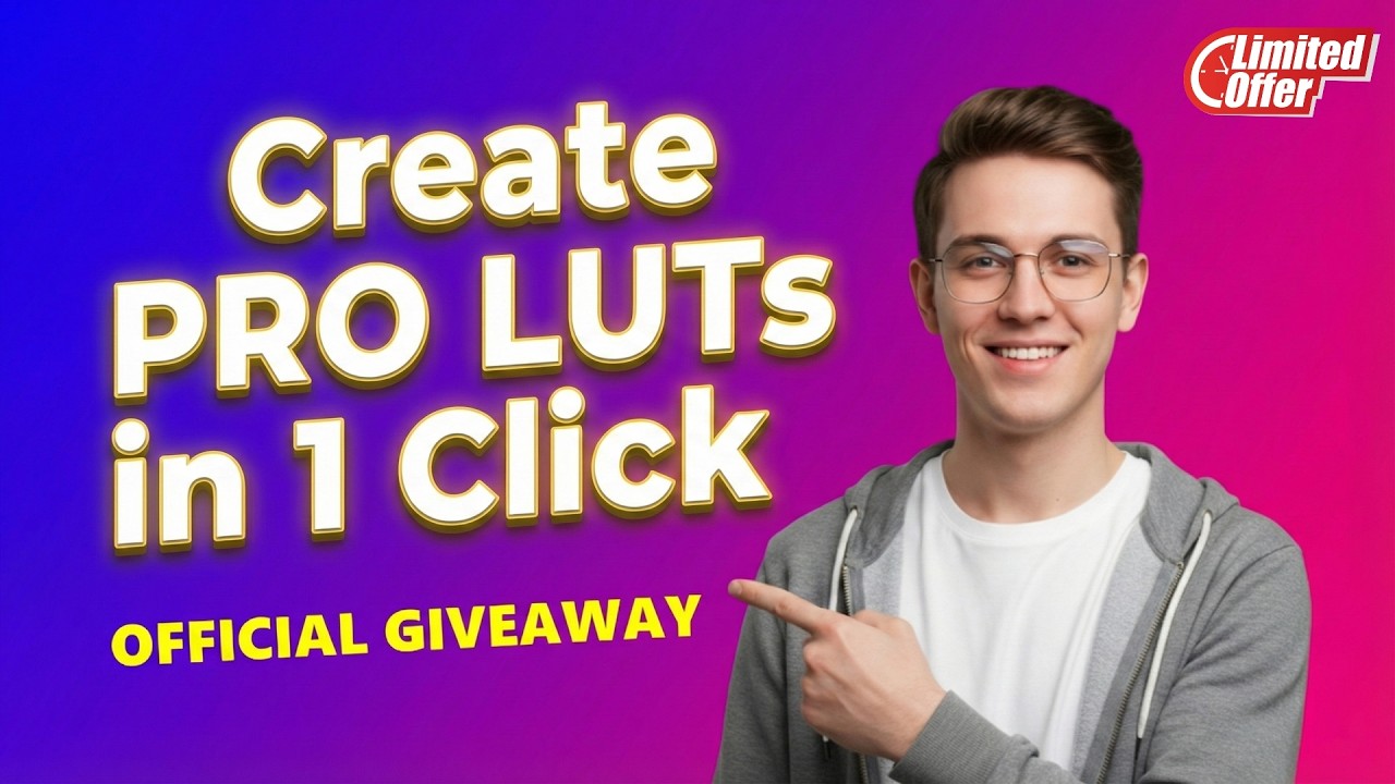 Create Cinematic LUTs from ANY Image | How to Get FRANZIS LUT Professional Free | Photography Tools