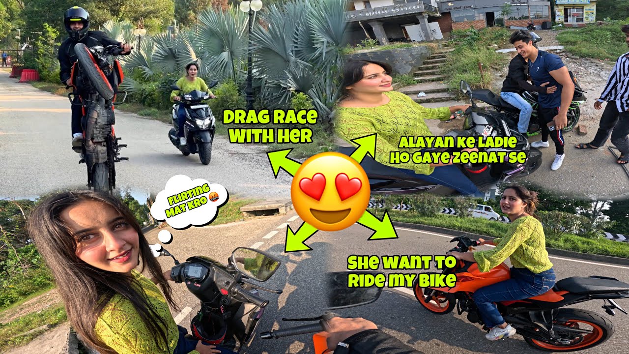 Drag R@ce With Zeenat 😍 || Alayan ke ladie ho gaye zeenat se ? 🤬