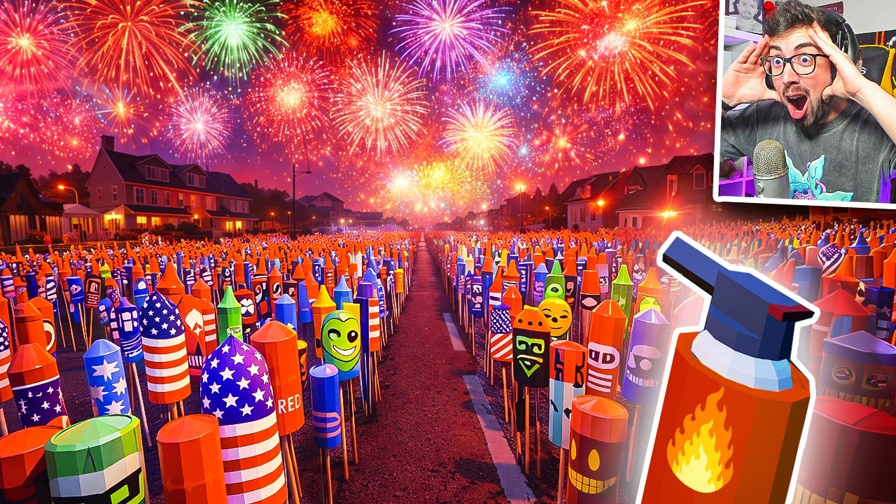REVIENTO UN PUEBLO ENTERO CON FUEGOS ARTIFICIALES 💥 | Fireworks Mania