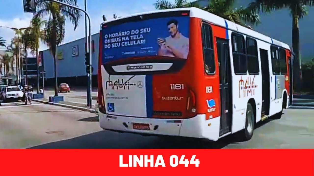 LINHAS DE ÔNIBUS (MAUÁ) - TRAJETO DA LINHA 044 - JARDIM ANCHIETA (ATÉ NOVEMBRO/2020)