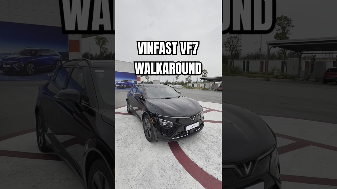 Here's a quick walkaround of the Vinfast VF7 #PowerDrift #PDArmy #VinFast #VF7
