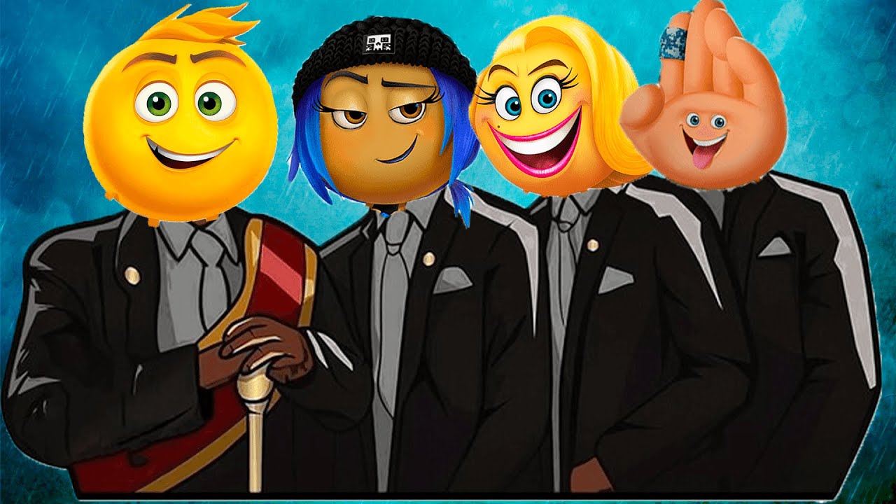 (COVER) - THE EMOJI MOVIE COFFIN DANCE ON FUNERAL MEME | ASTRONOMIA SONG