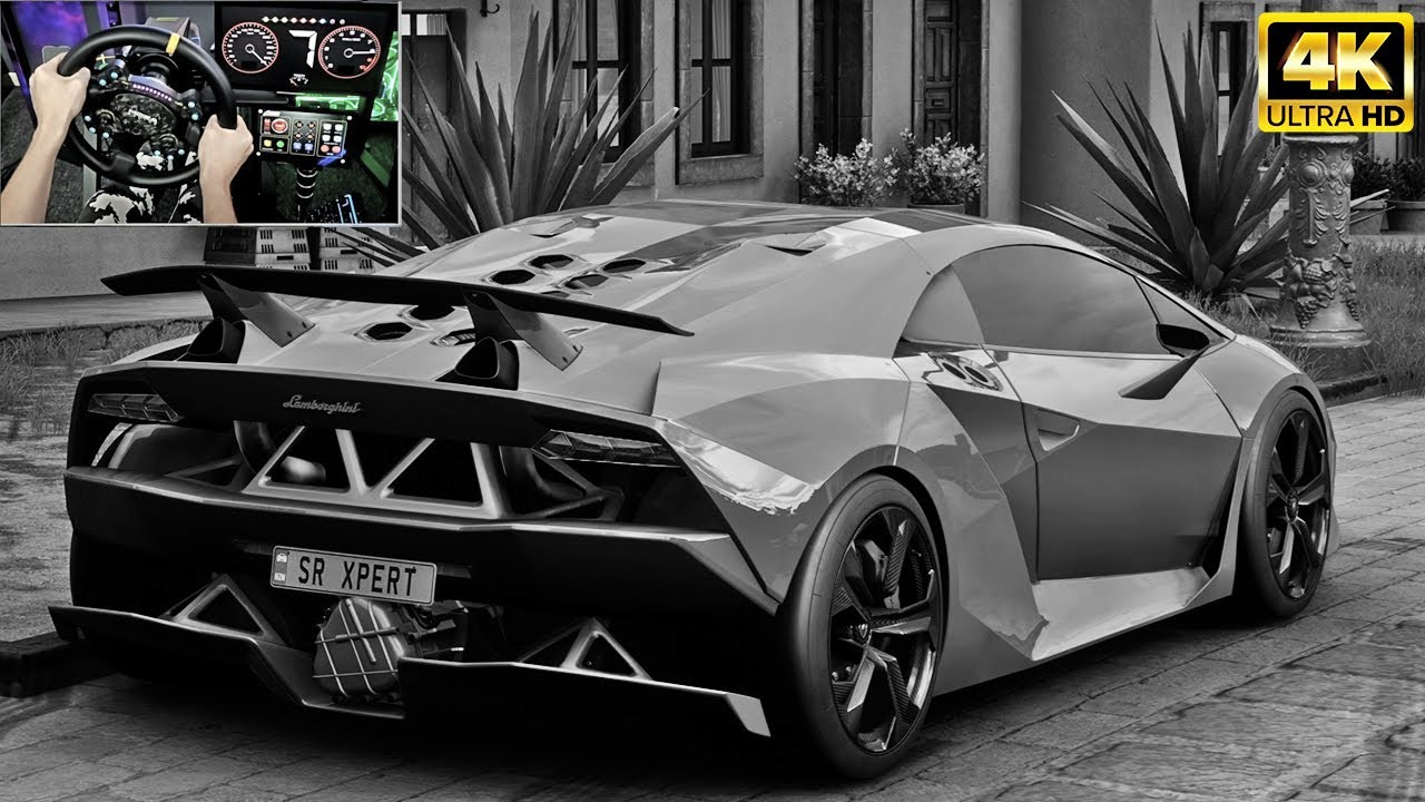 Lamborghini Sesto Elemento | Forza Horizon 5 | MOZA Steering Wheel Gameplay