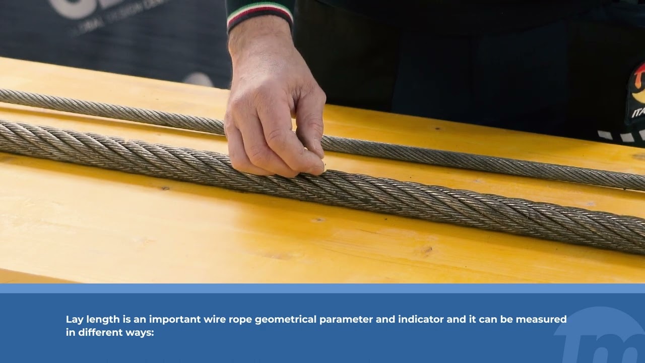 #RopeTalkThursday | Measurement of wire rope’s lay length