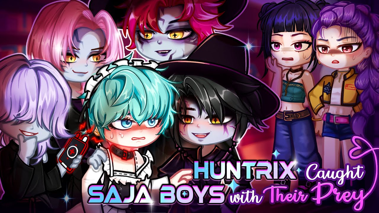 [😎] Huntrix Caught Saja Boys with Their Prey - KPOP Demon Hunters • BL/Gay GCMM ⚠️15+?[Moon Gacha]