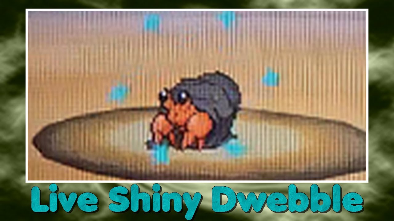 [Phase 8][Live] 2nd Shiny Dwebble / Crabicoque after 2700 RE...