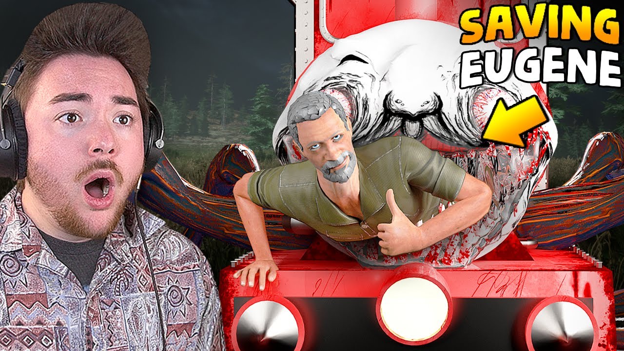 SAVING EUGENE WITH WAY TOO MANY MODS... (it worked though) | Choo Choo Charles (Mods)