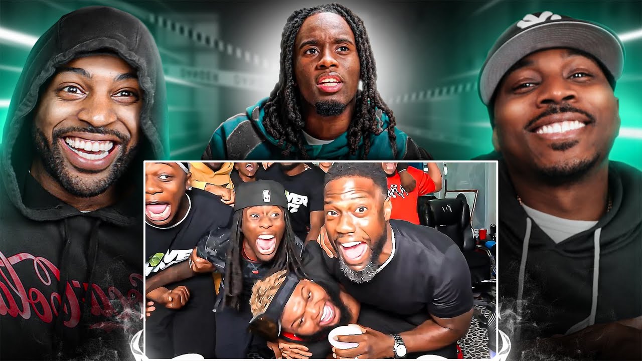Kai Cenat Druski & Kevin Hart Funniest Moments! (Reaction)
