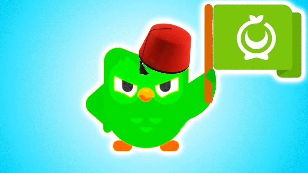 If I sound aggressive, the video ends - Duolingo Arabic