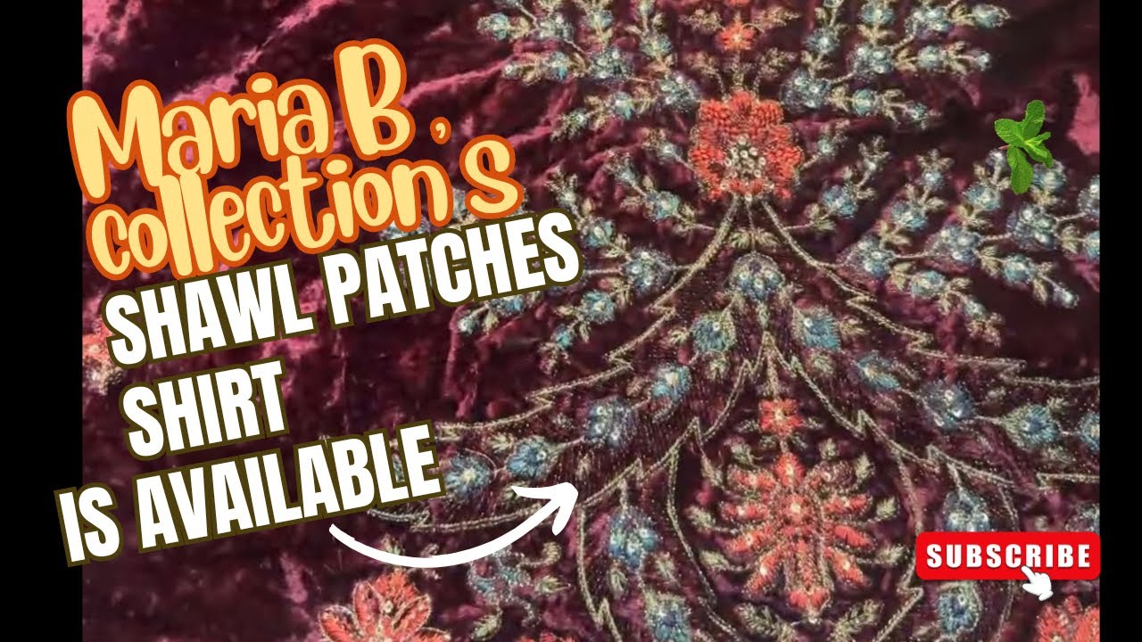 12/2/2026 Maria B leftover patches Eid Collection 0318-1983443 #explore #2026 