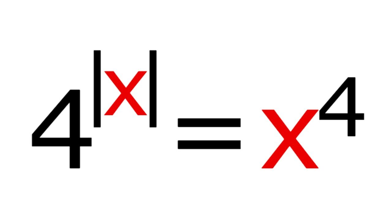 Let's Solve A Cool Exponential Equation