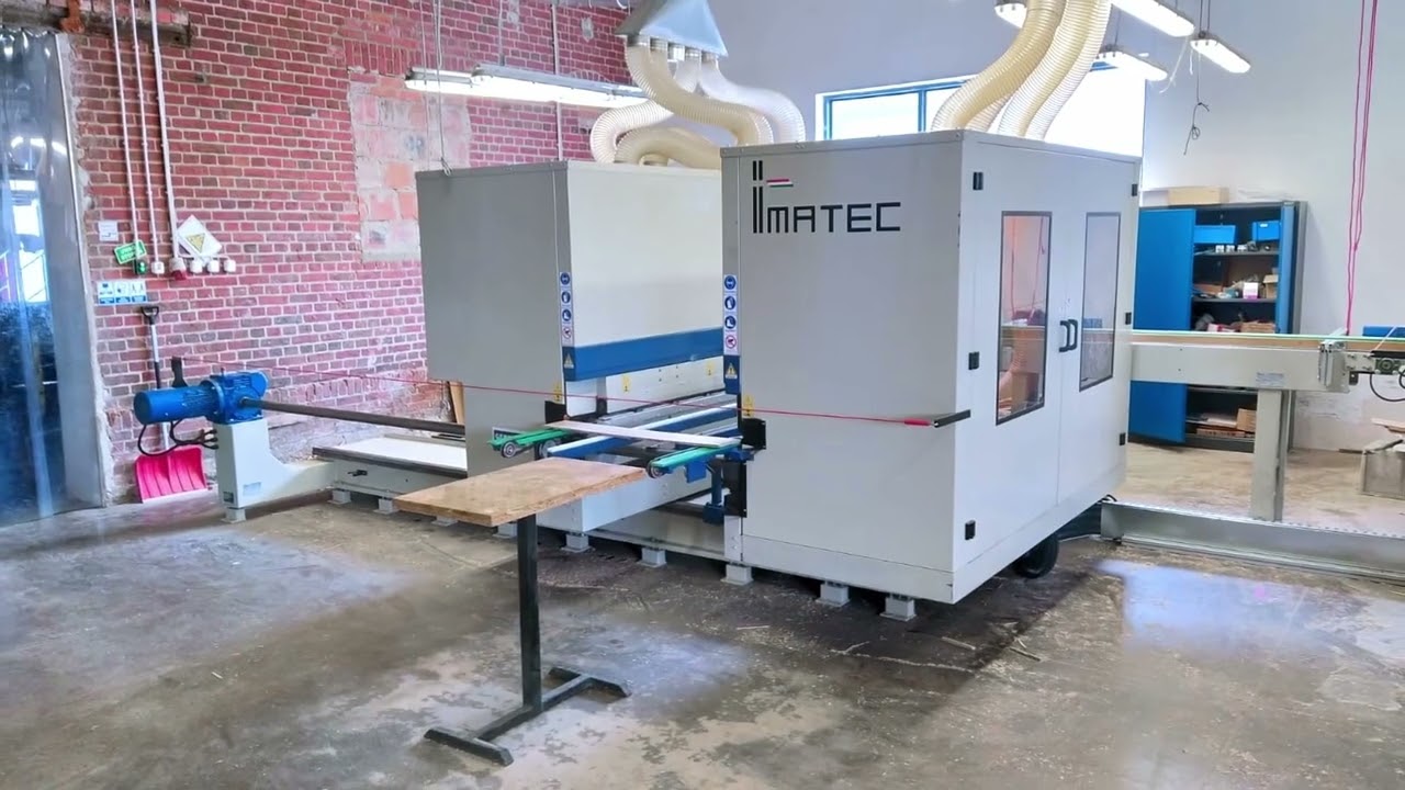 Linea profilatura intestatura Imatec PST; Profiling Line; Linea por parquet; www.geremiamacchine.it