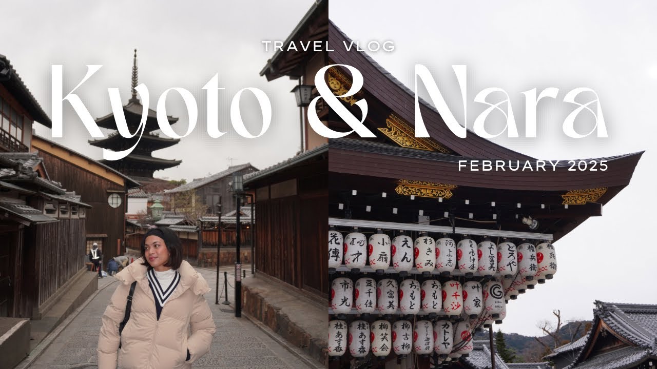 Japan Vlog: DIY Kyoto & Nara in 2 days
