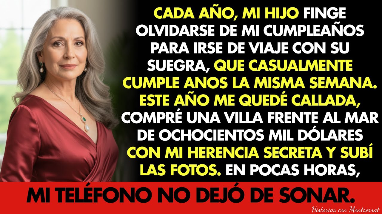 Olvidaban Mi Cumpleaños Cada Año. Guardé Silencio y Compré Mi Villa… y Ellos Ahora