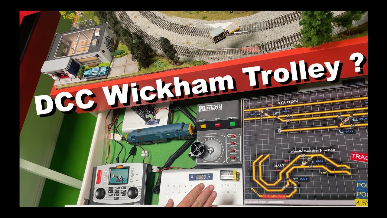 Йозеф - Железнодорожная модельная и игровая комната 205 DCC Wickham Trolley ? Безопасная эксплуат...