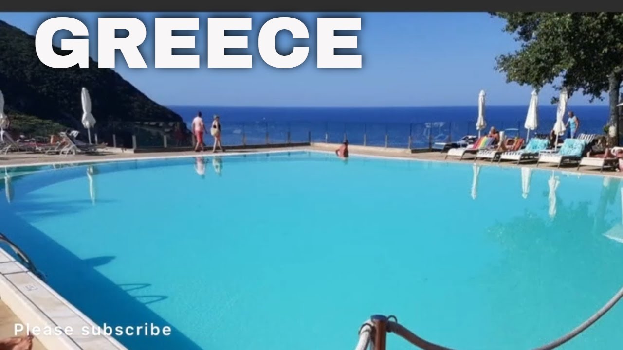 TUI BLUE ATLANTICA GRAND MEDITERRANEO RESORT IN ERMONES CORFU GREECE . SEA VIEWS , PICTURESQUE !