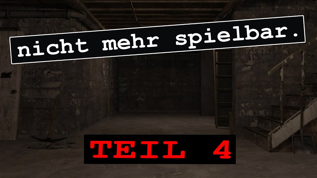 Tote Spiele, die du NICHT MEHR spielen kannst TEIL 4