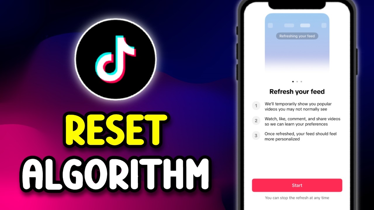 Как быстро и легко сбросить алгоритм TikTok в 2026 году