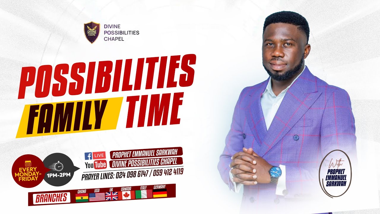 POSSIBILITIES FAMILY TIME || EPISODE 8 || LIVE WORSHIP || 5TH FEBRUARY 2026