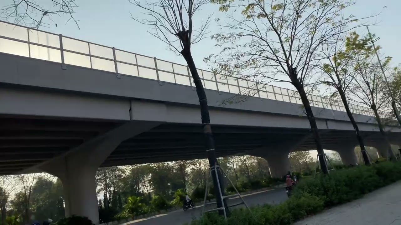 Walking on Pham Van Dong street  { Episode 3  Hanoi  }