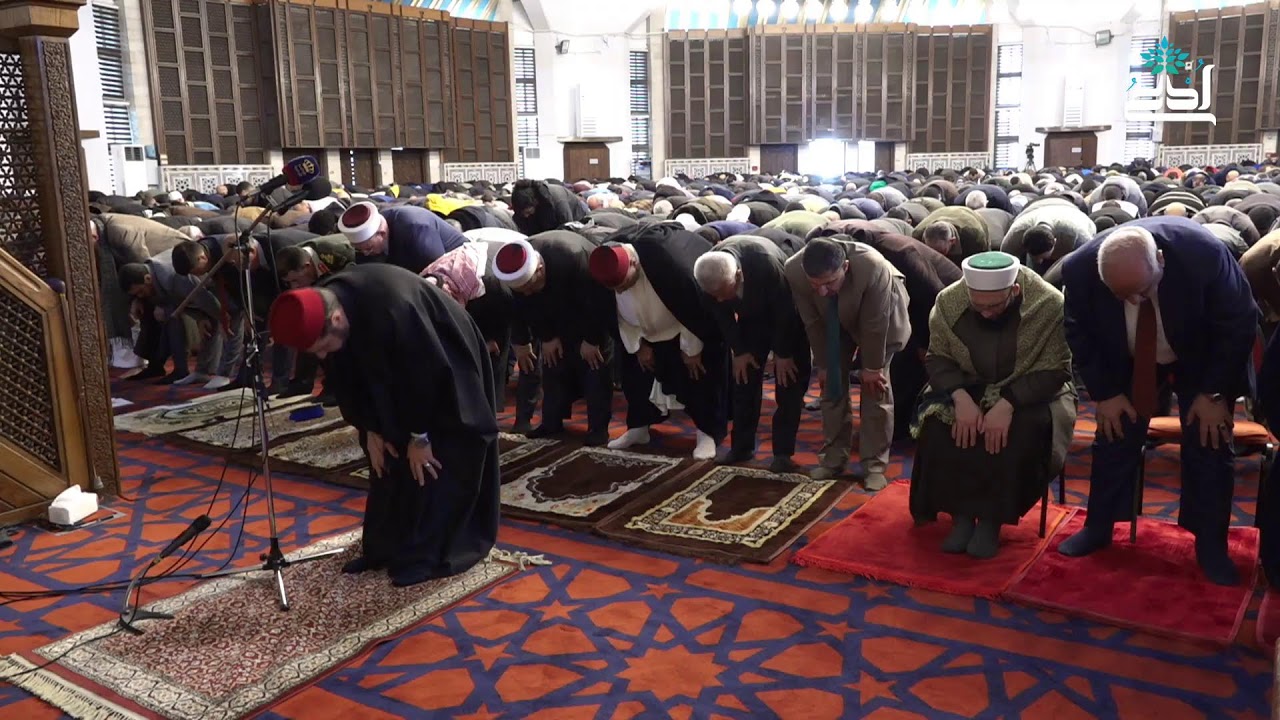شعائر #صلاة_الجمعة من مسجد الملك المؤسس طيب الله ثراه في العاصمة #عمان 27-2-2026م.