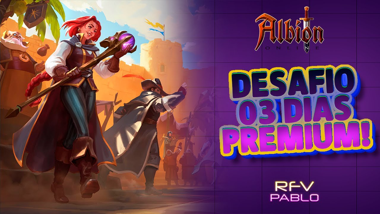 Albion Online   Desafio da Prata nos 03 dias de PREMIUM!!