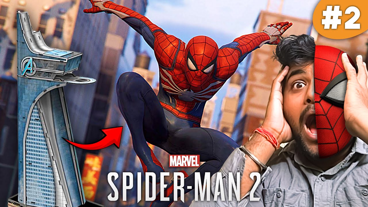 I Found Avengers tower in Spiderman 2 | Spiderman 2 Gameplay #2