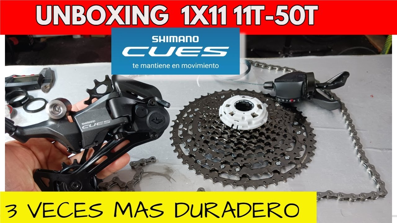 UNBOXING SHIMANO CUES U6000 1X11