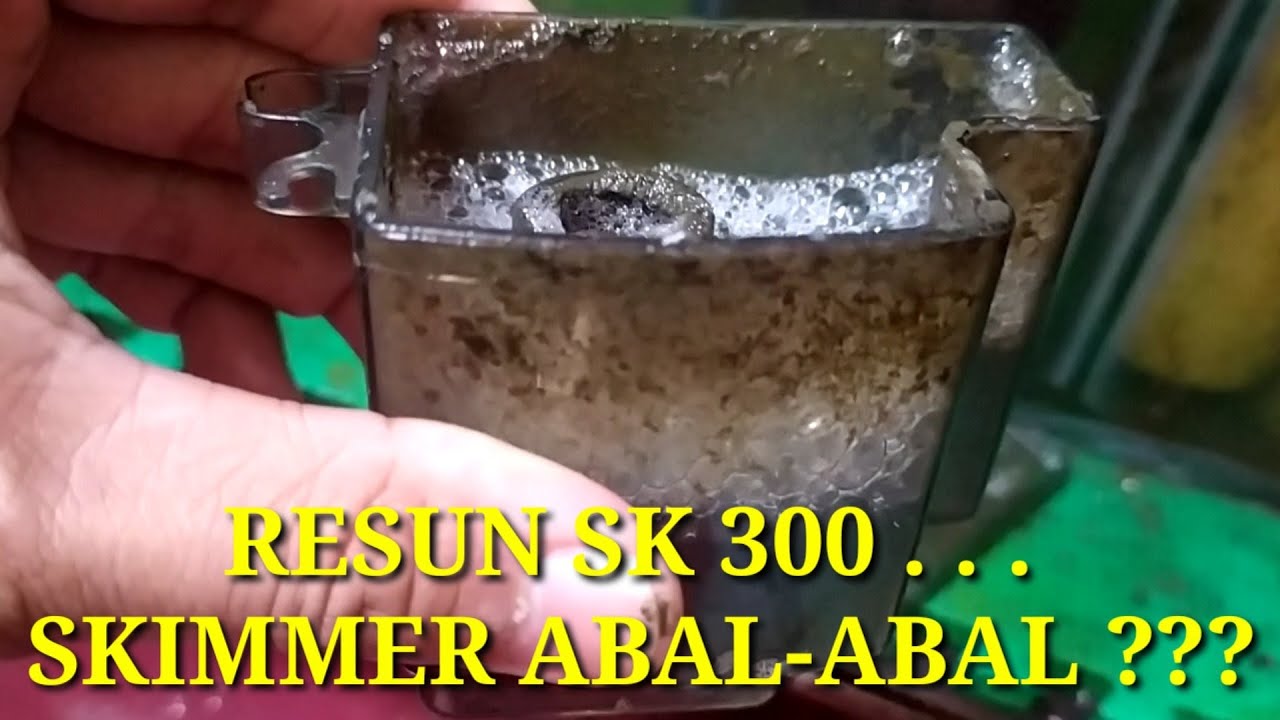 UPDATE 1 TAHUN PAKE SKIMMER RESUN SK 300