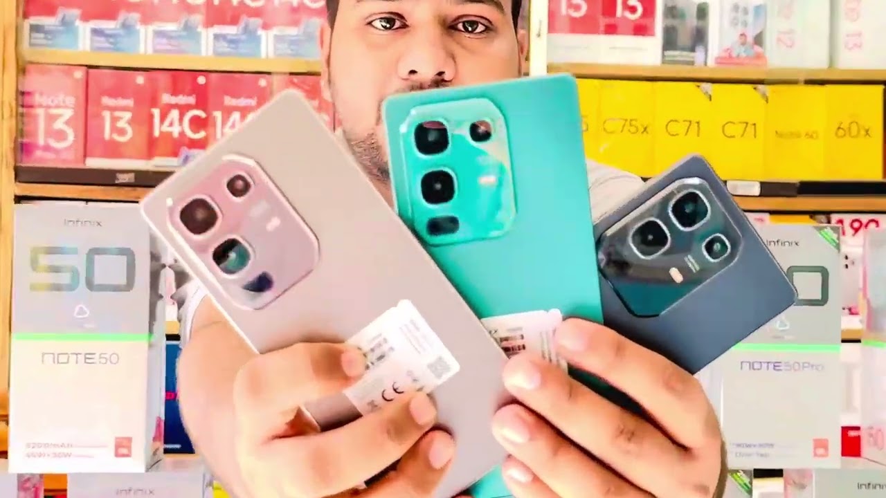 চলে আসলো Infinix Note50/Note50 Pro Stock Available