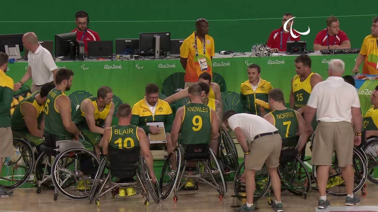 Wheelchair Basketball |Great Britain v Australia| Men’s quarter-final 2| Rio 2016 Paralympic Games