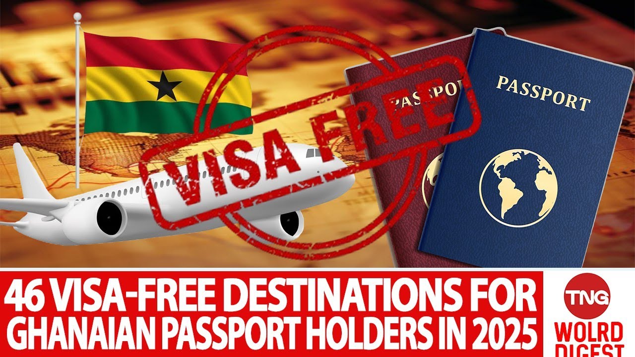 The 46 Visa Free Countries for Ghanaian Passport Holders
