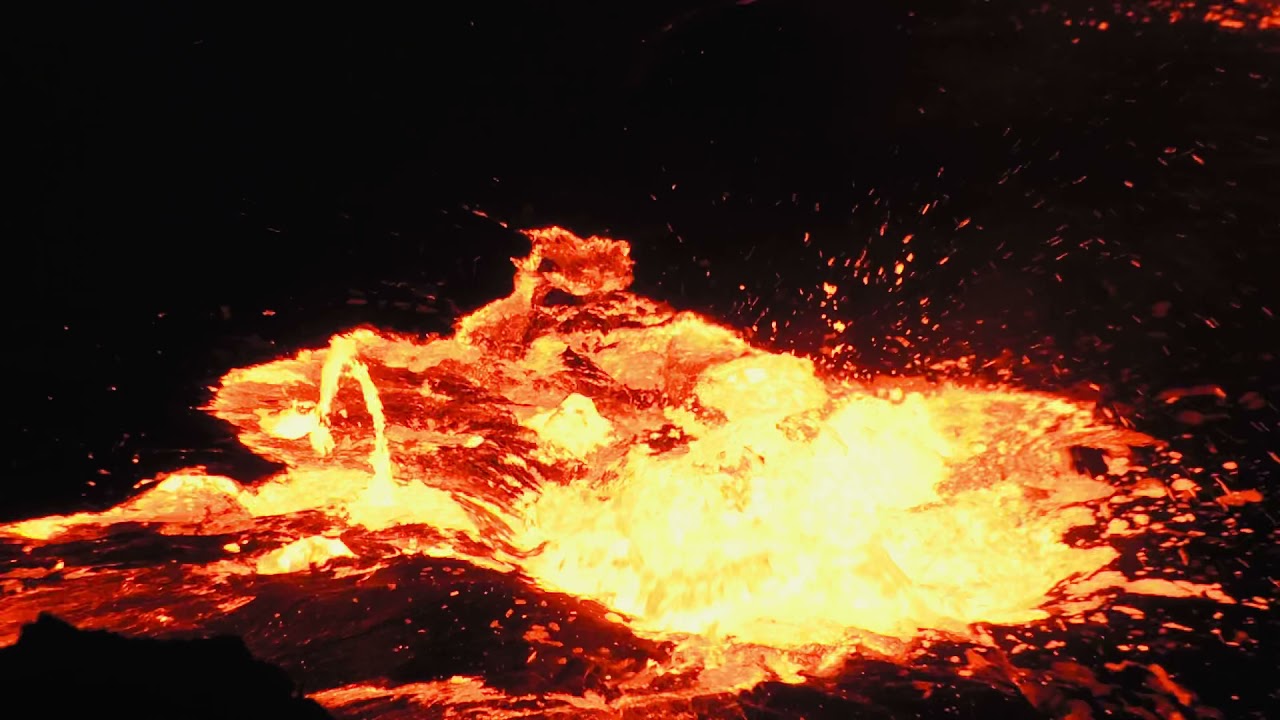 Erta Ale Volcano - The LARGEST permanent & active Lava on EARTH - in Afar, Ethiopia