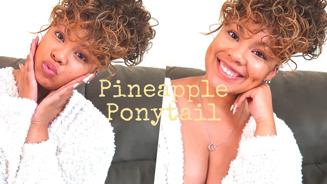 Pineapple Ponytail | Outre Synthetic Quick Pony Bang x Pony | REVIEW