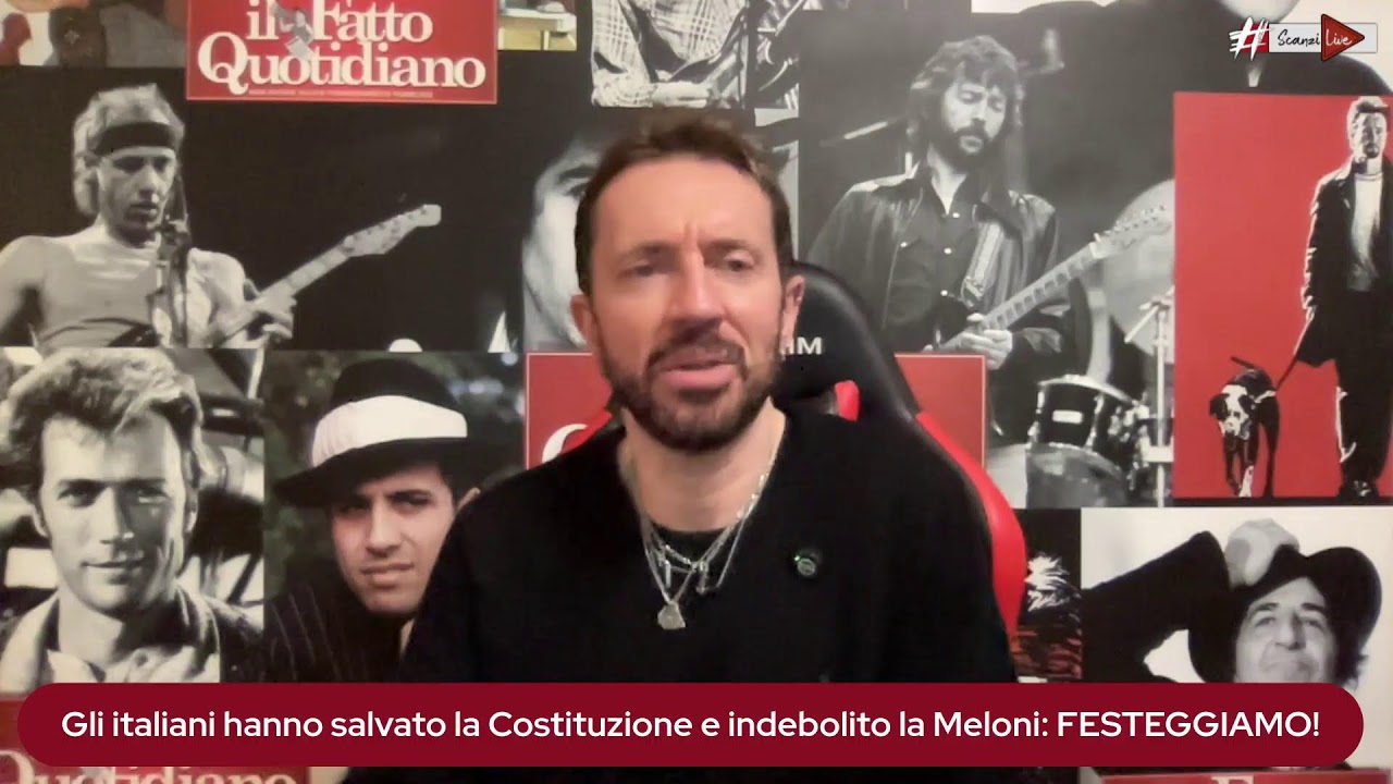 Gli italiani hanno salvato la Costituzione e indebolito la Meloni: FESTEGGIAMO!