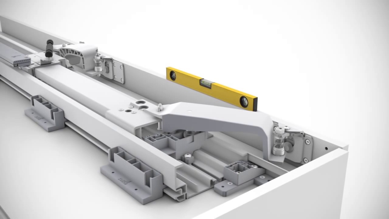 InLine XL sliding door system  Preparation, installation and adjustment
