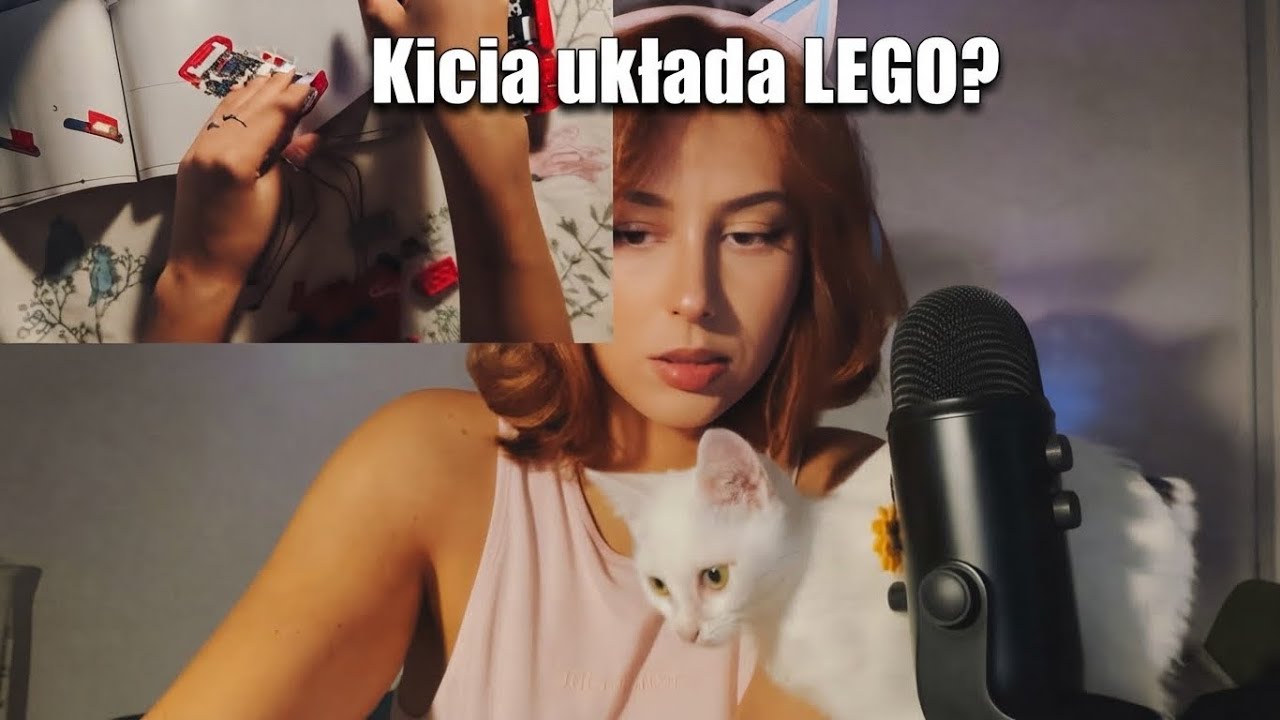 ASMR LEGO McQeen 3 z gościem specjalnym 🐱