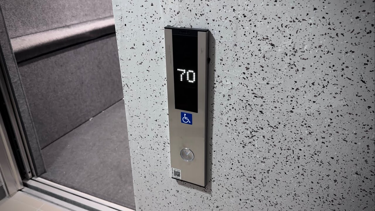 70층 i -XEL & 이삿짐 모드?ㅣ인천 연수구 송도아메리칸타운더샵 피난구간 현대 엘리베이터ㅣV2ㅣACRO