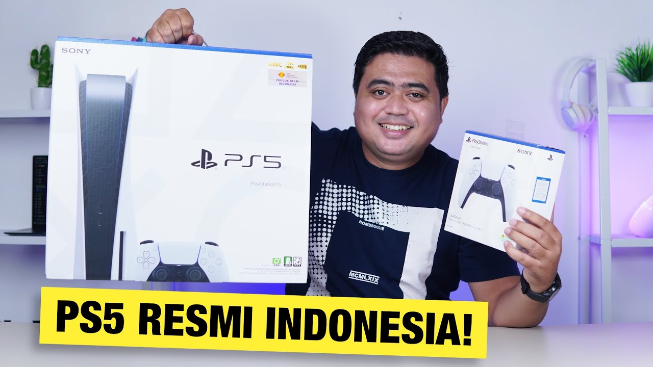⚡️ Akhirnya Kebagian PS5 RESMI INDONESIA! Apa Bedanya..?? (Unboxing, Setup, dan Review Singkat)
