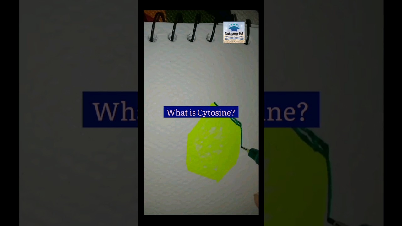 What is cytosine? #cytosine #dna #rna #shorts #viral #microbiology