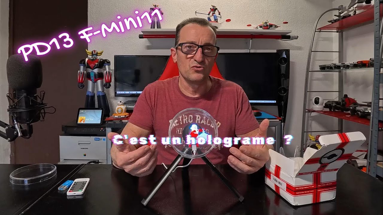 Projecteur Hologramme PD13 Mini 11 Revue, démonstration