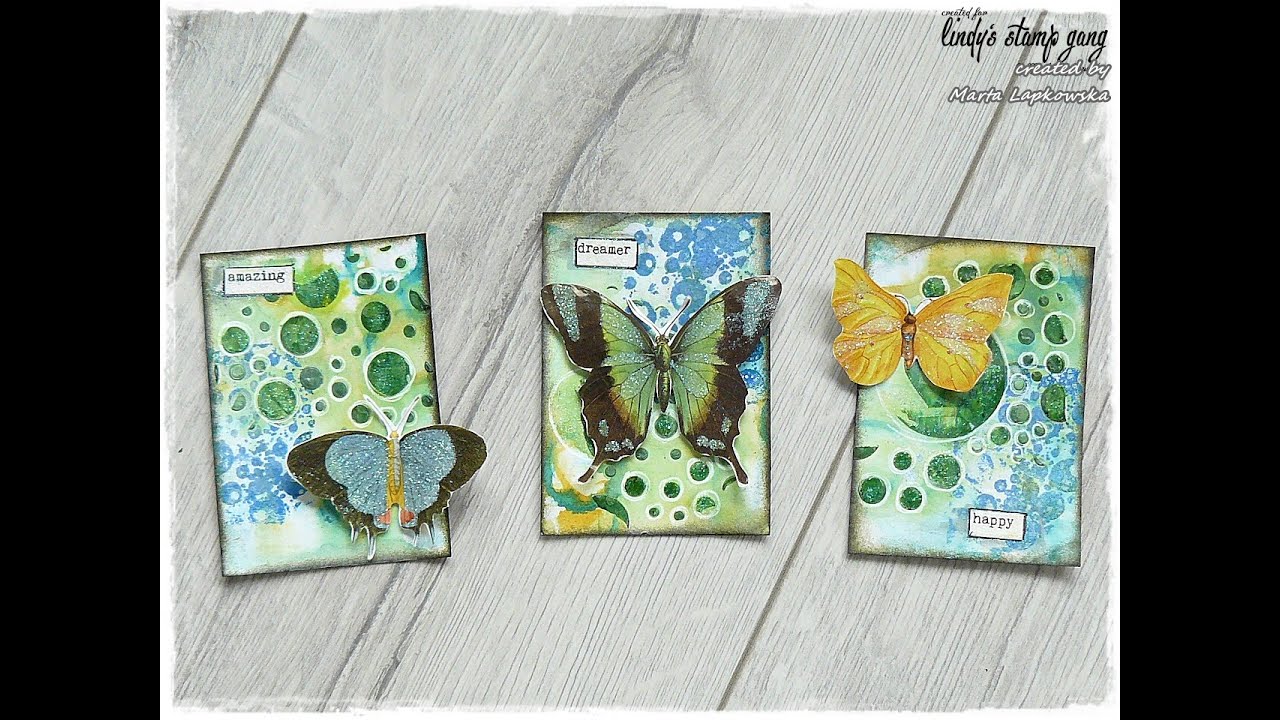 'Serenity' ATC tutorial by Marta Lapkowska