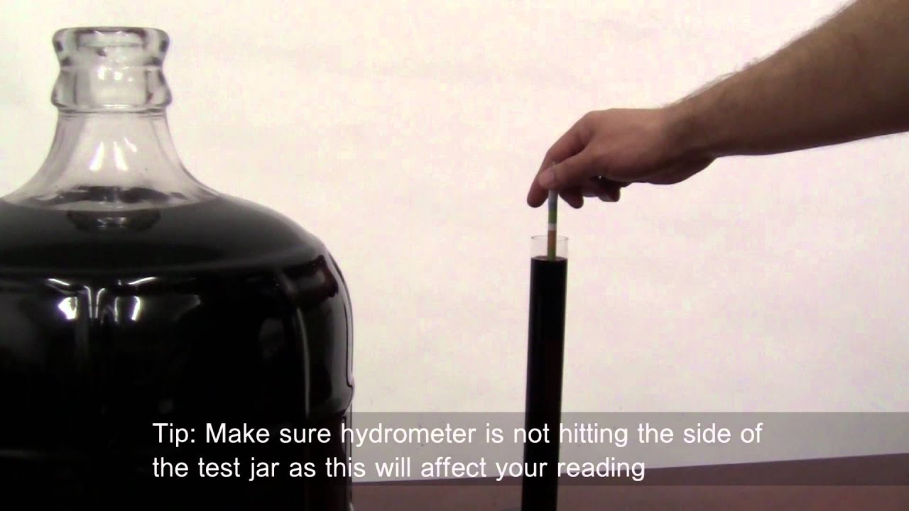 How to use a Hydrometer - using the Potential Alcohol Scale