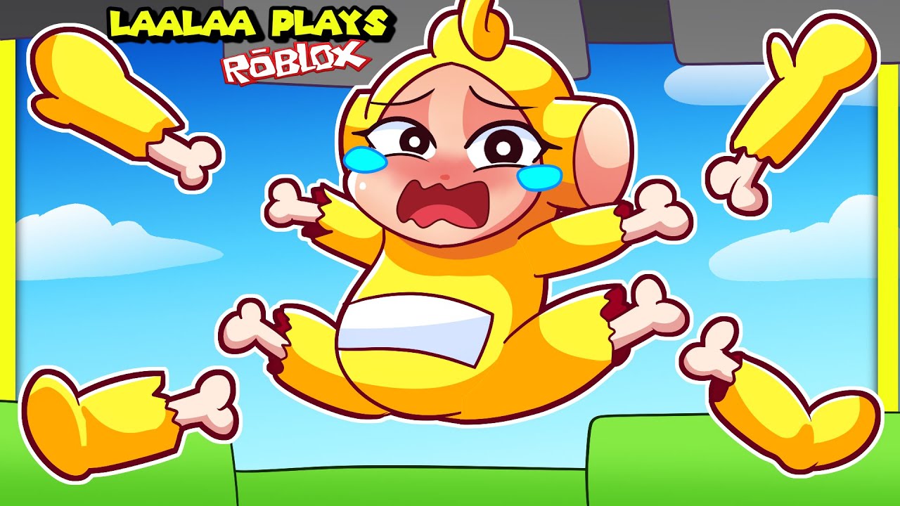 💛 НЕ СЛОМАЙ НИ ОДНОЙ КОСТИ, ОББИ! | LaaLaa играет в Roblox. Не сломай Обби