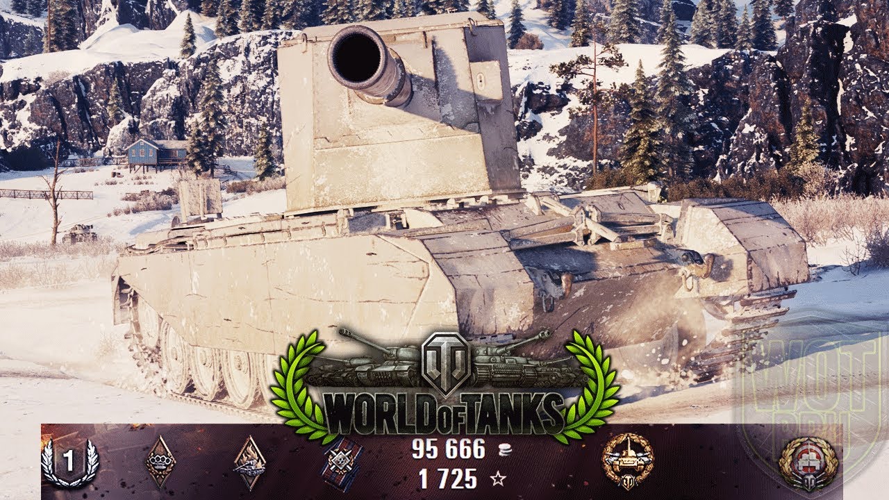 World of Tanks FV4005 S2 - 11.5k Damage - 3 Kills [Gameplay|HD]