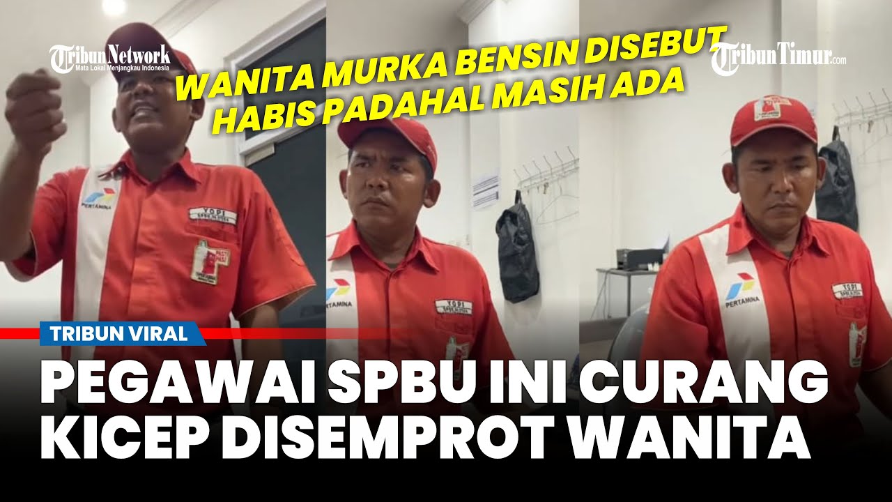 Wanita Ini Ngamuk! Semprot Pegawai SPBU Usai Ditipu Isi Bensin 50 Ribu, Ternyata Terisi 20 Ribu