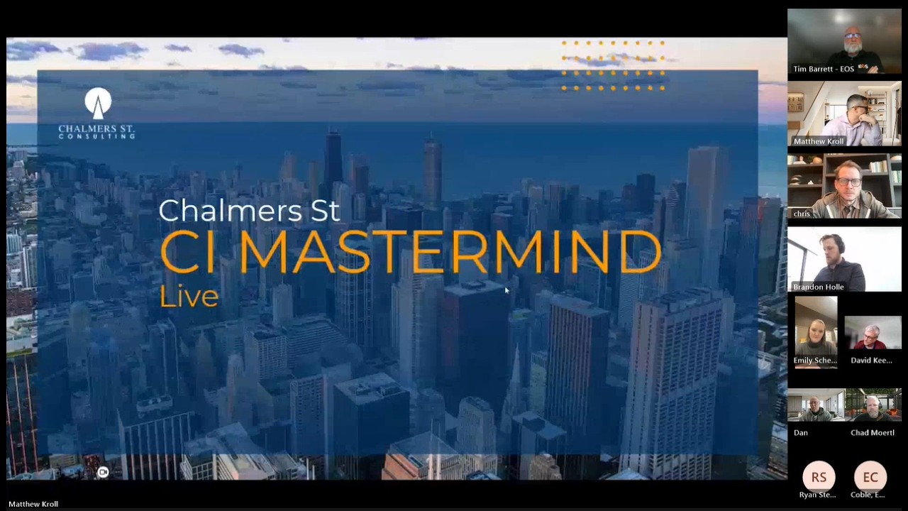 CI MM Live February: Walking the Talk: Core Values in Practice