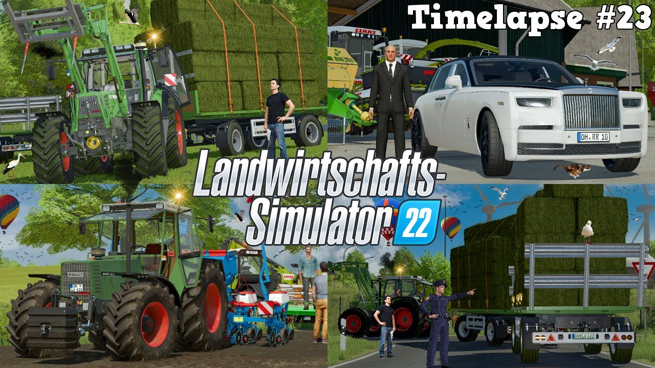BALLEN BERGEN EXTREM! 😎🚜💨 Geheimnisvoller BESUCH & die ZUKUNFT des LU? 😰😱 | [LS22] - Timelapse #23