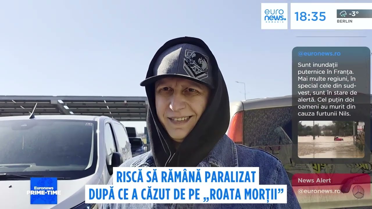 Acrobatul spaniol care a căzut în timpul unui spectacol la Craiova riscă să rămână paralizat